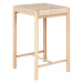 Barová stolička z topoľového dreva v prírodnej farbe 66,5 cm Abano – House Nordic