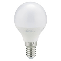E14 3,5W kvapková LED žiarovka teplá biela opálová