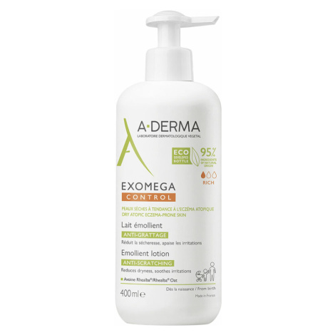 A-DERMA Exomega Control Emolienčné mlieko 400 ml