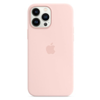 Silikónové puzdro na Apple iPhone 13 Pro Max MagSafe ružové