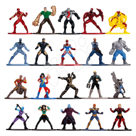 Figúrky zberateľské Marvel 20-Pack Wave 3 Jada kovové sada 20 druhov výška 4 cm