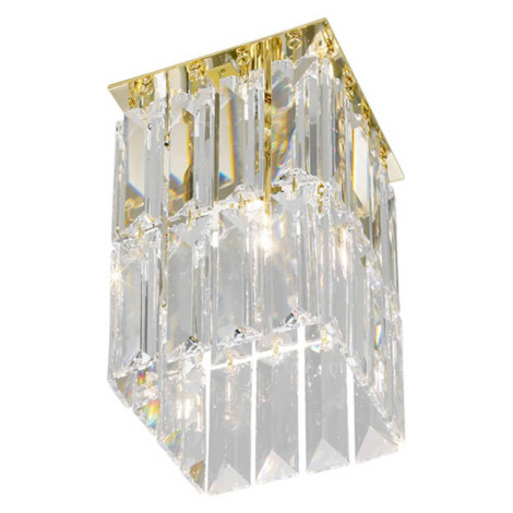 KOLARZ Prisma zlaté krištáľové stropné svietidlo AUSTROLUX BY KOLARZ