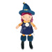Bábika čarodejnica Nice Witches Jolijou 24 cm s klobúkom z jemného textilu 3 rôzne druhy od 5 ro