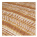 Hnedý/béžový bavlnený pléd na dvojlôžko 220x265 cm Banding – BePureHome