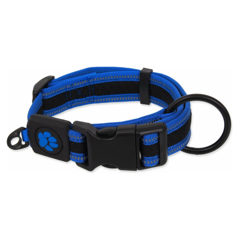 Obojok Active Dog Fluffy L modrý 3,2x39-59cm