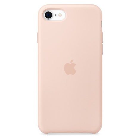 Originálne puzdro Apple MXYK2ZM iPhone SE 2020 Silicone - Pink Sand