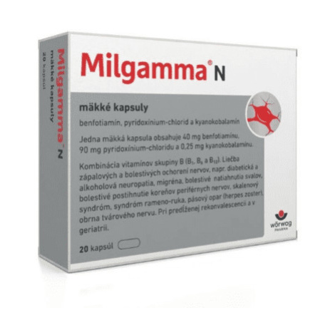 MILGAMMA N 20 kapsúl