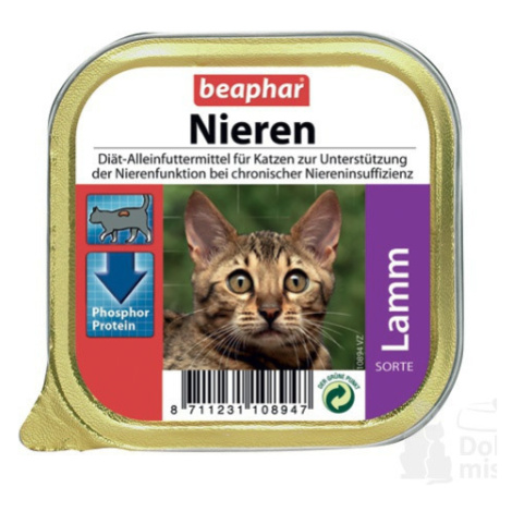 Beaphar Vet paštéta Cat Renal lamb 100g