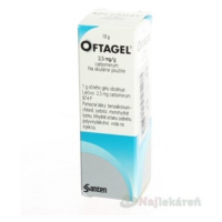 OFTAGEL 2,5 mg/g gél na suché oči 10 g
