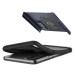 Samsung Galaxy S22 Plus 5G SM-S906, silikónové puzdro s plastovou zadnou časťou a podporou, Spig