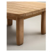 Záhradný odkladací stolík z tíkového dreva 70x70 cm Tirant – Kave Home