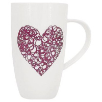 by inspire Hrnček Heart B 600 ml