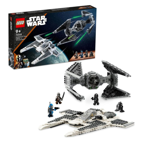 LEGO LEGO® Mandalorianská stíhačka třídy Fang proti TIE Interceptoru 75348