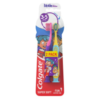 COLGATE Detská zubná kefka Little Kids Smiles pre deti 3-5 rokov 2 kusy