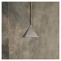 Ferm LIVING Kare závesná lampa, oceľovo sivá, nerezová oceľ, 12,5 cm