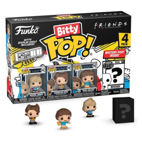 Funko Bitty POP! TV: Friends- 80s Rachel 4 pack