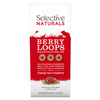 SUPREME Selective Naturals snack berry loops s bojínkom a brusnicami 80 g