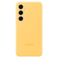 Silikónové puzdro Samsung na Samsung Galaxy S24 5G S921 EF-PS921TYE Silicone Cover žlté