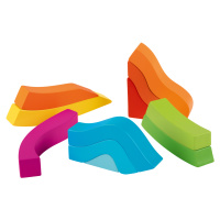 Playtive Drevená dúhová skladačka (box s dúhovými puzzle)