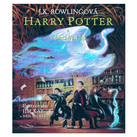 Albatros Harry Potter a Fénixův řád Ilustrované vydání J. K. Rowlingová CZ verzia