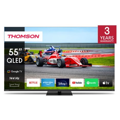 Thomson 55QG7C14 - Google TV 55" QLED Pro, 4K, 144 Hz, 4x HDMI, 3x USB