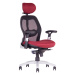 Ergonomická kancelárska stolička OfficePro Saturn Farba: vínová