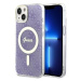 Kryt Guess iPhone 14 6.1" purple hardcase 4G MagSafe (GUHMP14SH4STU)