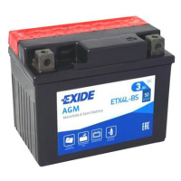 Batéria motocyklová 12V/3Ah EXIDE ETX4L-BS