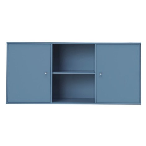 Modrá nízka závesná komoda 133x61 cm Mistral – Hammel Furniture