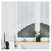 Biela žakarová záclona KAROLINA 300x140 cm