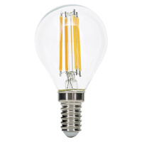 Kvapková LED E14 5 W filament 827 stmievateľná