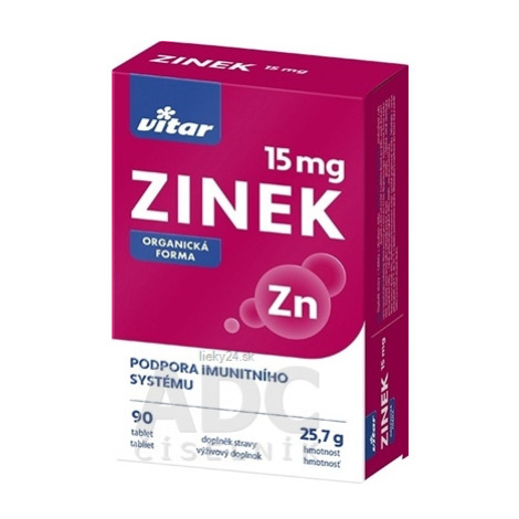 VITAR Zinok 15 mg