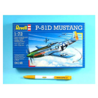 Plastic ModelKit letadlo 04148 - P-51D MUSTANG (1:72)