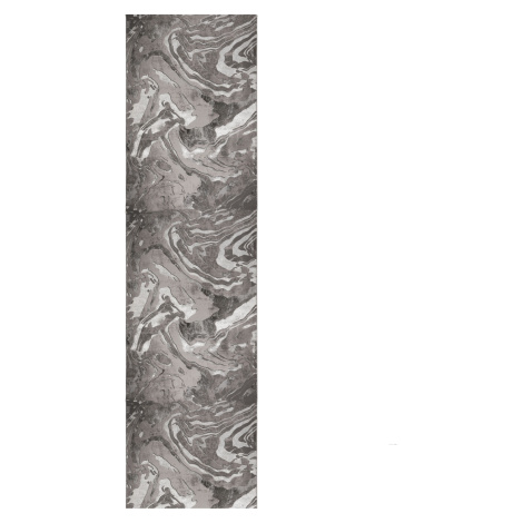Běhoun Eris Marbled Silver - 80x300 cm Flair Rugs koberce