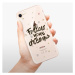 Plastové puzdro iSaprio - Follow Your Dreams - black - iPhone 8