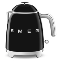 Smeg KLF05BLEU mini rýchlovarná kanvica, 0, 8 l / 3 šálky, 1400 W, štýl 50. rokov, čierna