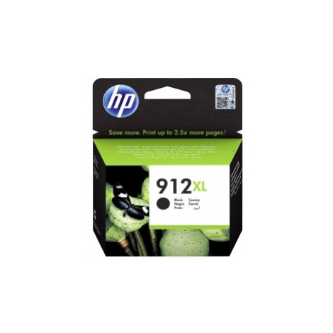 HP 912XL Atramentová kazeta Black (3YL84AE)