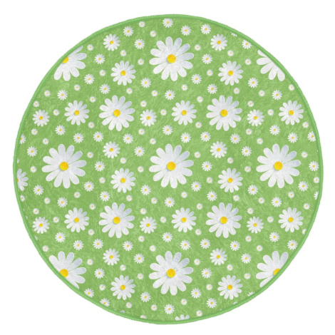 Zelený detský koberec ø 80 cm Comfort – Mila Home