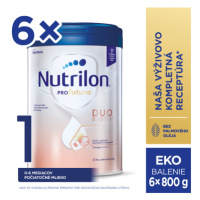 Nutrilon 1 Profutura DUOBIOTIK počiatočná dojčenská výživa (0-6 mesiacov) 6x800g