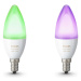 Philips Hue White and Color Ambiance 2x Bluetooth žiarovka LED E14/B39 6W 470lm