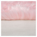 Kusový koberec Faux Fur Sheepskin Pink Rozmery kobercov: 160x230