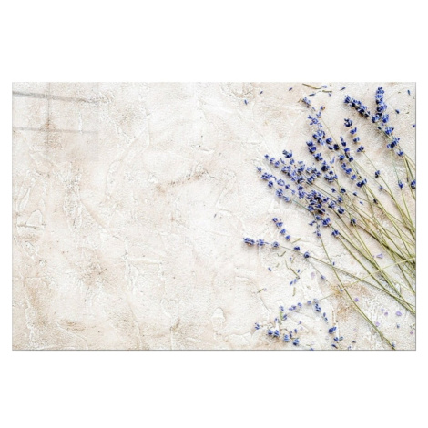 Sklenený obraz 100x70 cm Lavender - Wallity
