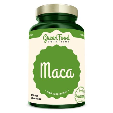 GREENFOOD NUTRITION Maca 120 kapsúl