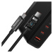 Baseus GaN5 Pre rýchlonabíjací adaptér 2x USB-C + USB-A 140W čierna