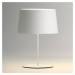 Vibia Warm 4901 stolná lampa, Ø 42 cm, biela