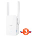 Tenda A27 - WiFi 6 AX1800 Range Extender 802.11ax/ac/a/b/g/n, 2x 5dBi, 1x GLAN, AP