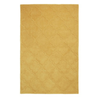 Žltý ručne tuftovaný koberec Think Rugs Hong Kong Puro Yellow, 120 × 170 cm