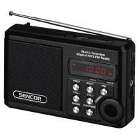 SRD 215 B RÁDIO S USB/MP3 SENCOR