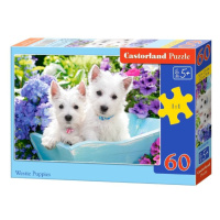 mamido Puzzle 60 dielikov šteniatka Westie