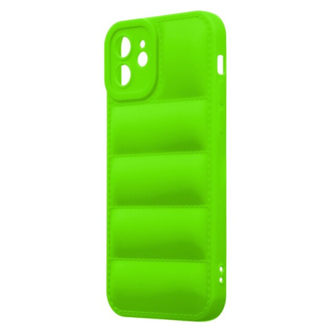 OBAL:ME Puffy Kryt pre Apple iPhone 12 Green